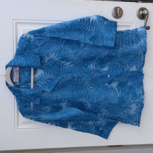 New Direction sheer blouse size XL